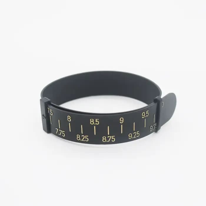 Décent breur de bracelet en plastique ABS, mesure de bijoux, outil de taille de poignet, 15-25cm, ou