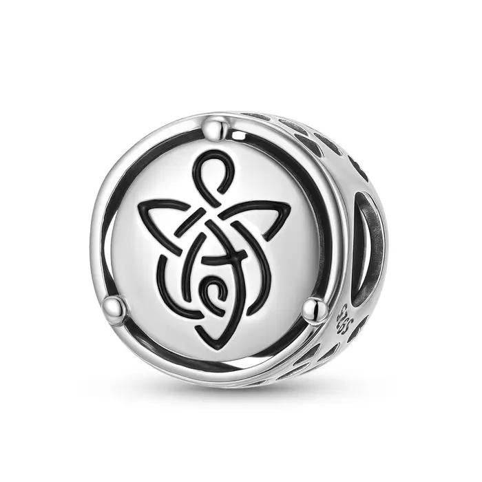 925 argent Sterling Kojo Baiden oeil de dieu symboles breloque perle bijoux cadeau ajustement Origin