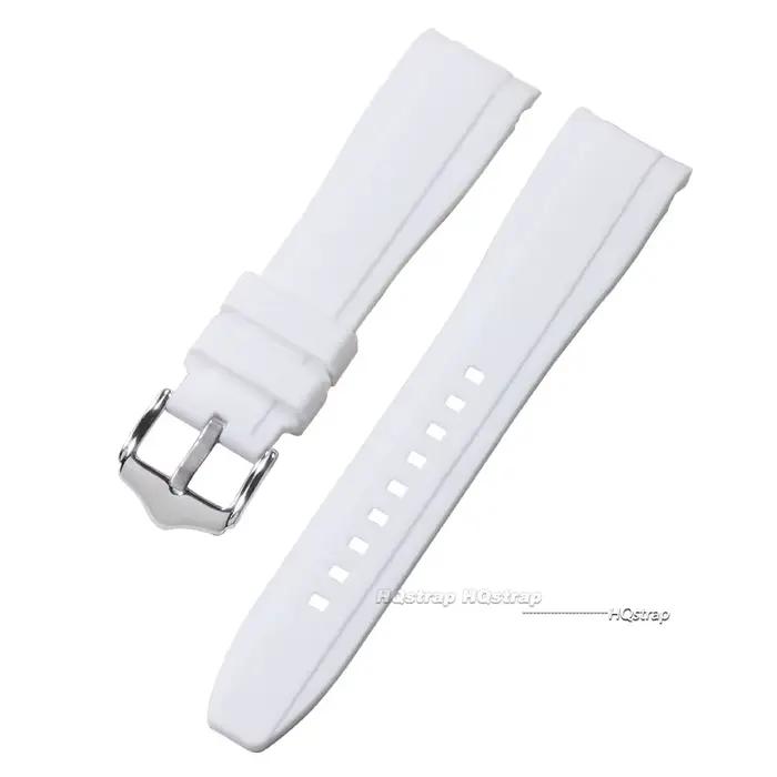 Bracelet de montre pour Omega pour Swatch pour MoonSwatch, extrémité incurvée, Bracelet de plongée e