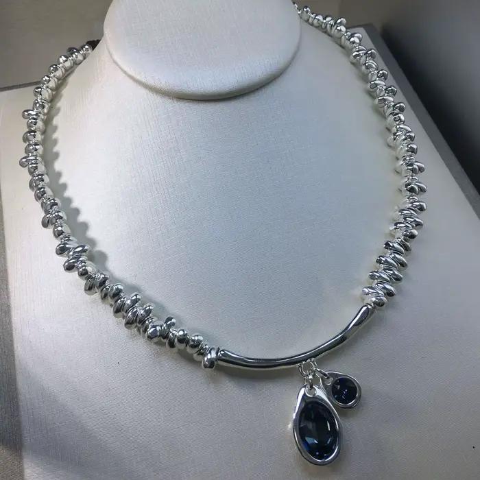 2025 vente chaude espagnol uno nouvelle mode punk collier exquis, cadeau romantique de la Saint-Vale