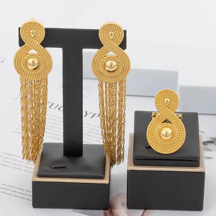 YM – bijoux plaqués or 18 carats pour boîte de nuit, reine, mode luxe, accessoire de bijoux de maria