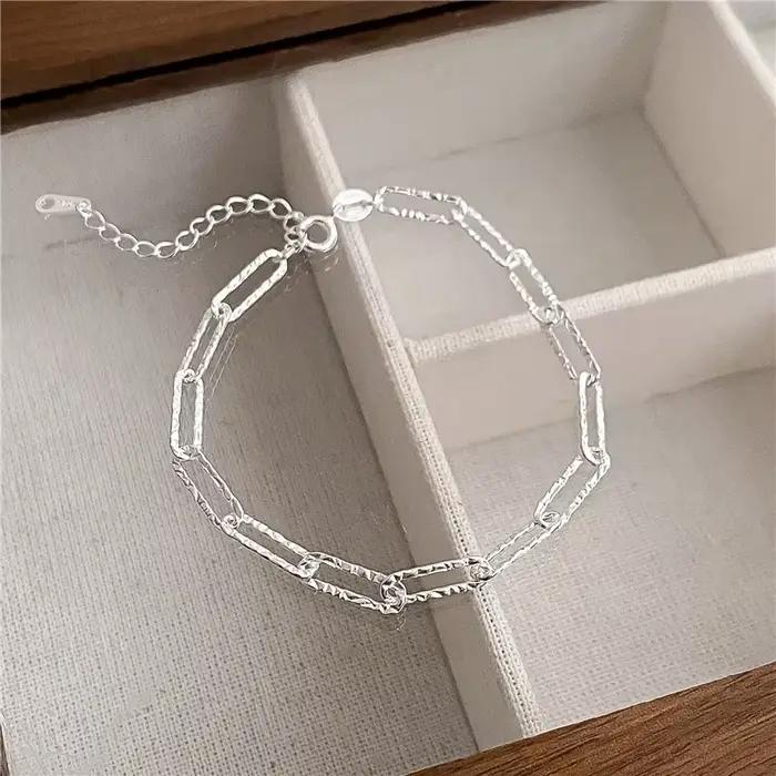 Bracelet de luxe en argent Sterling 925 pour femmes, Vintage, perles porte-bonheur originales, boule