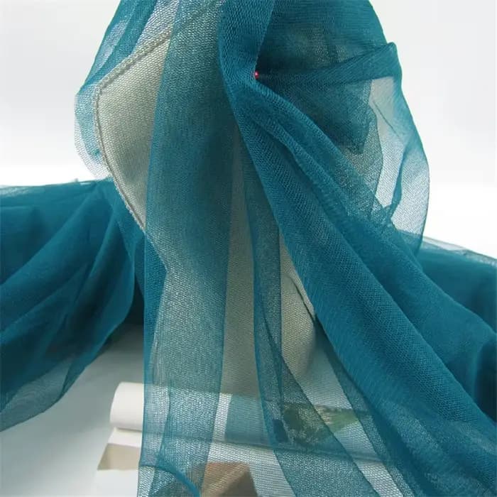 4 Yards de tissu en tulle bleu doux pour la couture, les loisirs créatifs, la danse lyrique, les rob