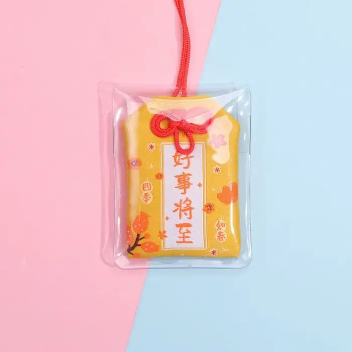 Beauté chinois prière porte-bonheur Fortune amulette impériale sac de richesse amulette santé succès