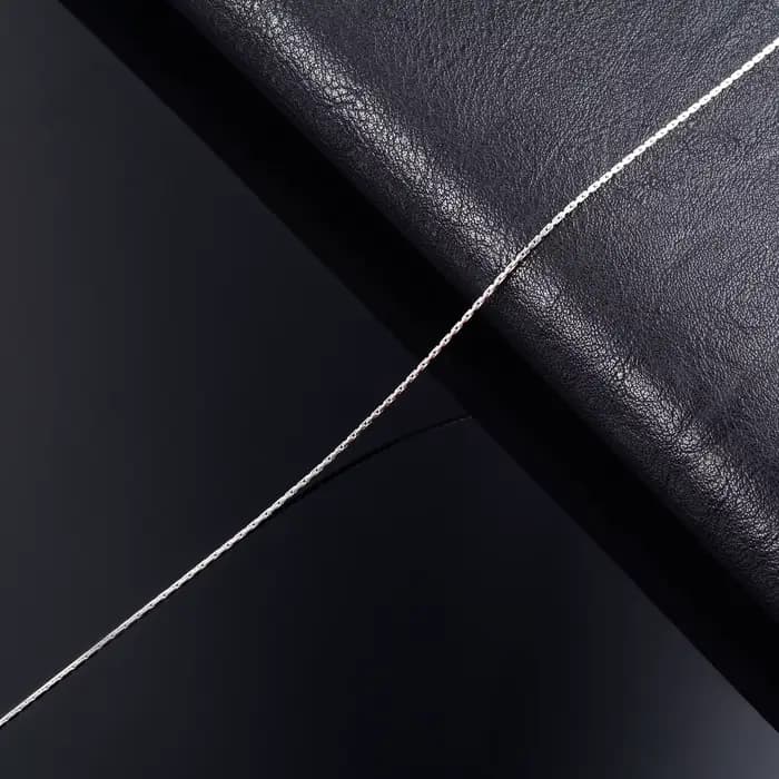 Collier fin chaîne de câble à maillons sur le cou pour femmes dames accessoires de bijoux en acier i
