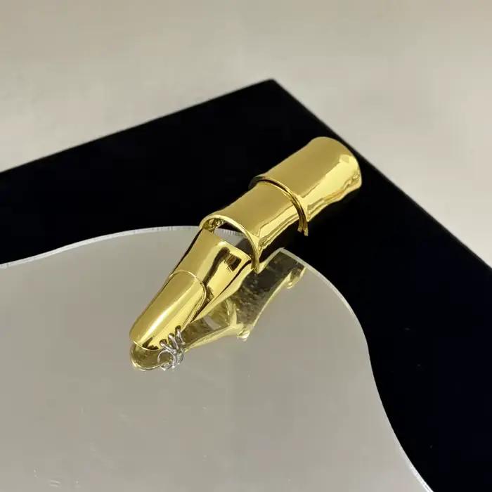 Bague d'articulation en or rétro français, mécanique, mobile, réglable, Design ouvert, accessoire de