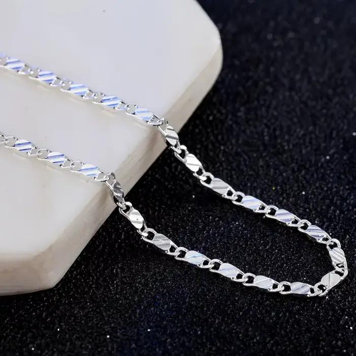 Collier rempli d'or 18 carats pour hommes et femmes, bijoux exquis, mode, vente en gros, taille 16-3