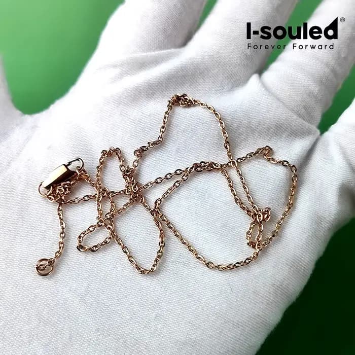 Nouveau Collier chaîne minimaliste en titane pur |   Tour de cou léger de 1,5 mm disponible en trois