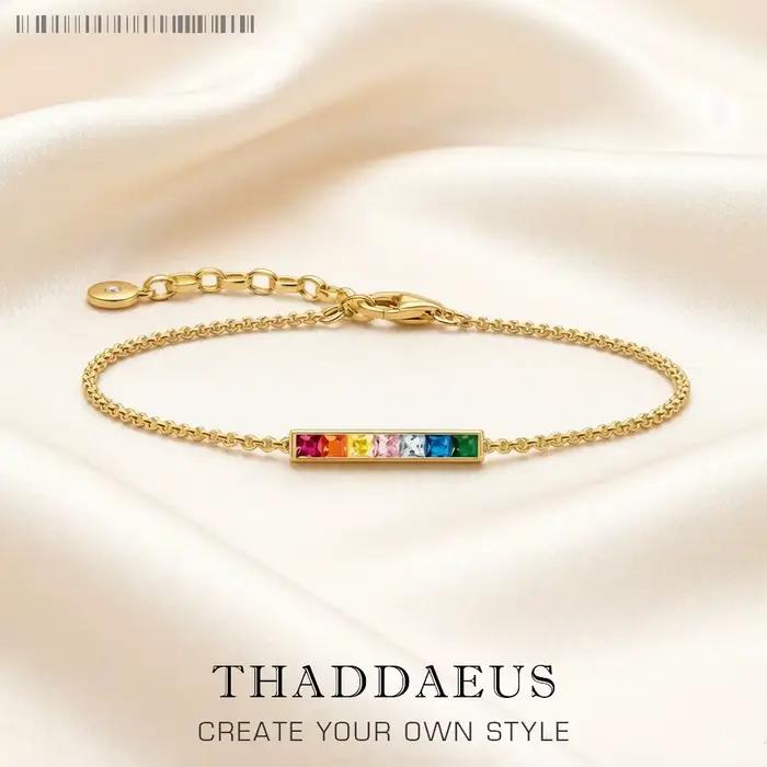 Bracelet plaqué or en argent regardé 925 pour femme, bijoux vintage, Europe, comparateur de charbon,