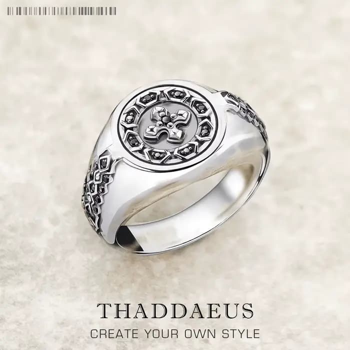 Bague chevalière croisée emblématique, bijoux de Style européen pour femmes et hommes, nouveau cadea