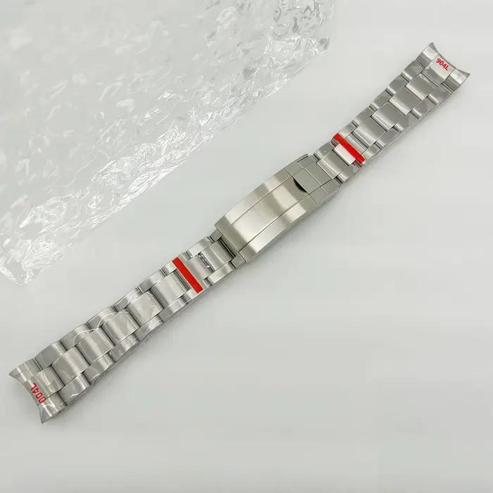 Bracelet Oyster Presidential Jubilee en acier inoxydable doré 20 mm avec fermoir Glide Lock pour mon