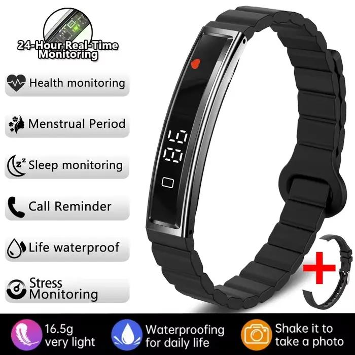 Nouvelle montre connectée, podomètre, bracelet intelligent pour la santé, bracelet intelligent pour 