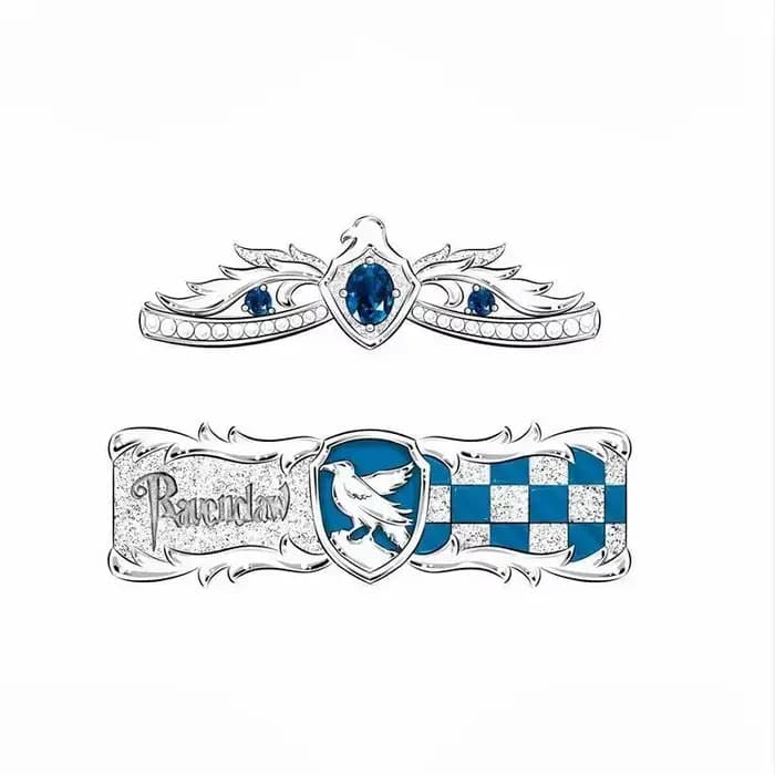 Eagle House Ravenclaw Vs Ring Anime périphérique Original fait à la main Cos Ring