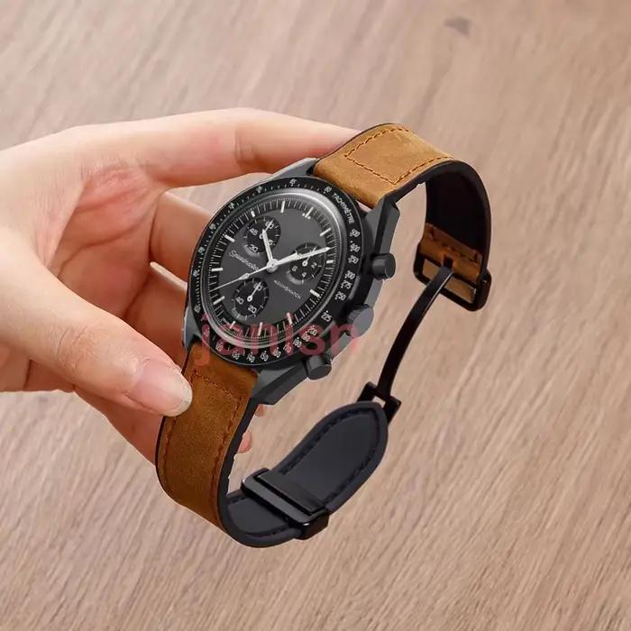 Pour Omega X Swatch Joint MoonSwatch Bracelet magnétique Bracelet Vintage pour MoonSwatch Bracelet d