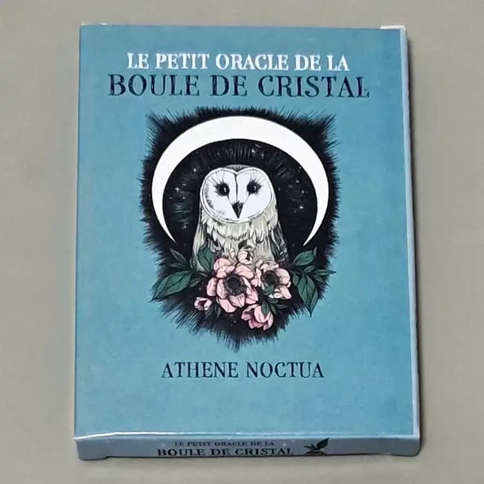 Cartes Oracle Boule de Cristal - Divination par 13 cartes, édition française 10,4*7,3cm Le Petit Ora