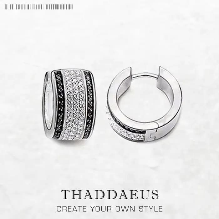 Boucles d'oreilles créoles à charnière créole, Style européen, bijoux fins Glam, cadeau en argent St