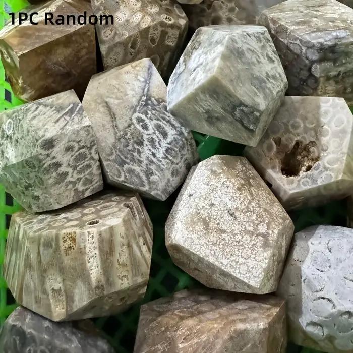 1 pièce de jade corail de haute qualité |   Forme libre avec motifs uniques, forme irrégulière, parf