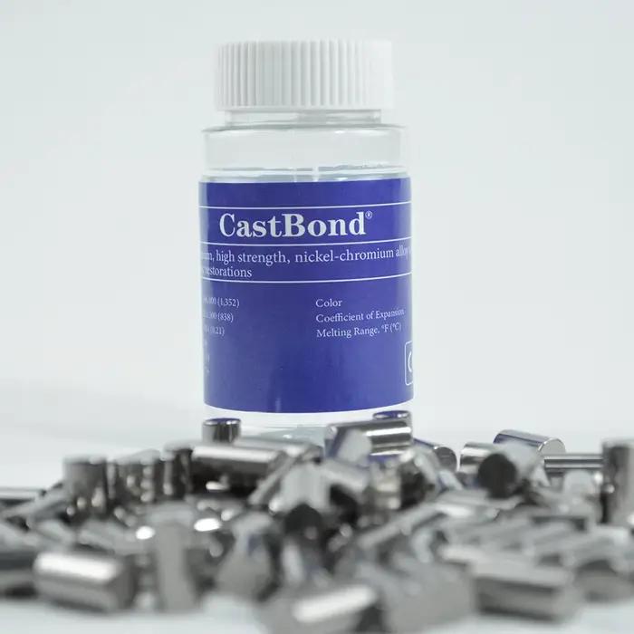 Matériel de laboratoire dentaire CastBond Metal Ceramic Restoration 400g, porcelaine fusionnée au mé