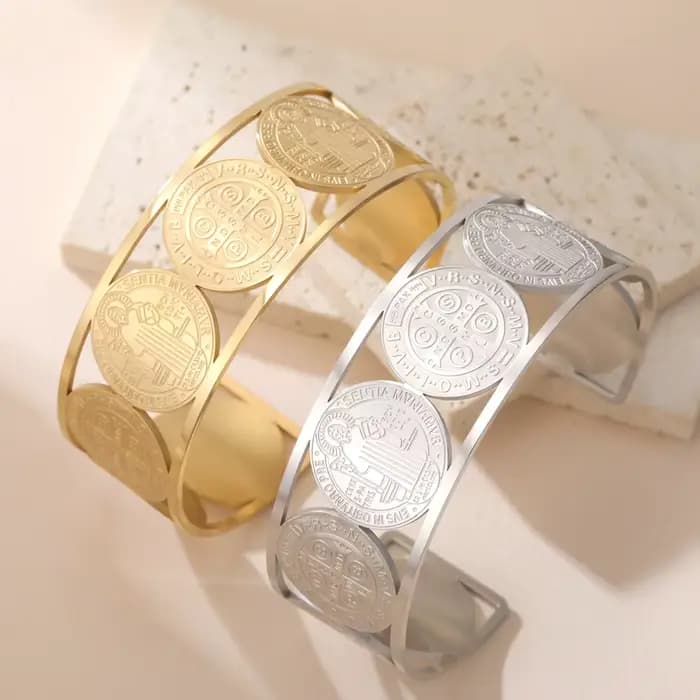 Dawapara – bracelet Saint benoît pour hommes et femmes