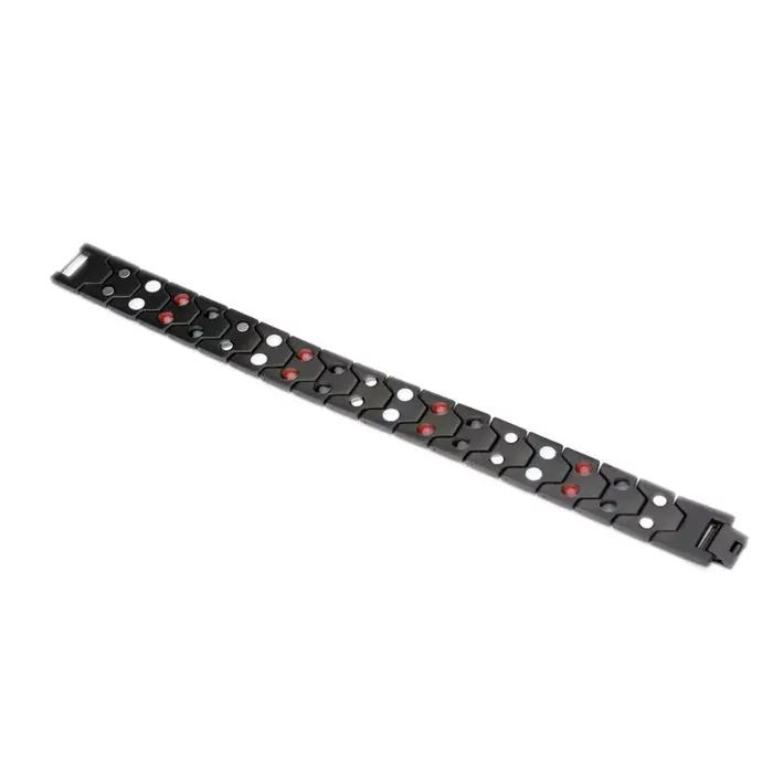 Oktrendy – Bracelet magnétique en acier inoxydable pour hommes, Simple, noir, pour l'arthrite, soins de santé, bijoux cadeaux, nouveau Style