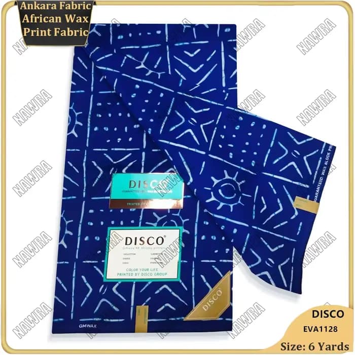 2025 nouveau véritable tissu de cire garanti 100% coton tissu de cire véritable africaine Ankara imprime tissu de cire Style nigérian pagnes disco