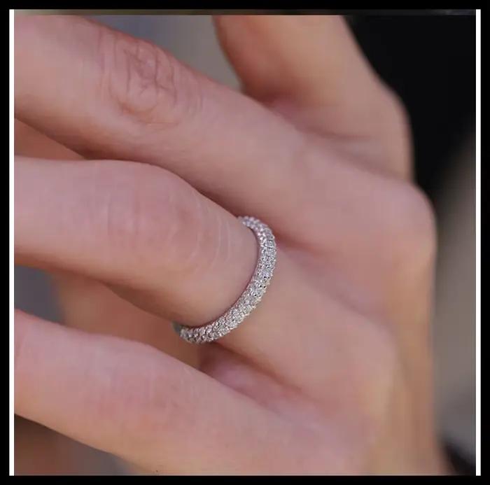 Bague de mariage délicate pour femme, croix de paupières, ficelle torsadée, document en or avec micro cristal, pierre Zcomprend, bijoux fantaisie pour femme