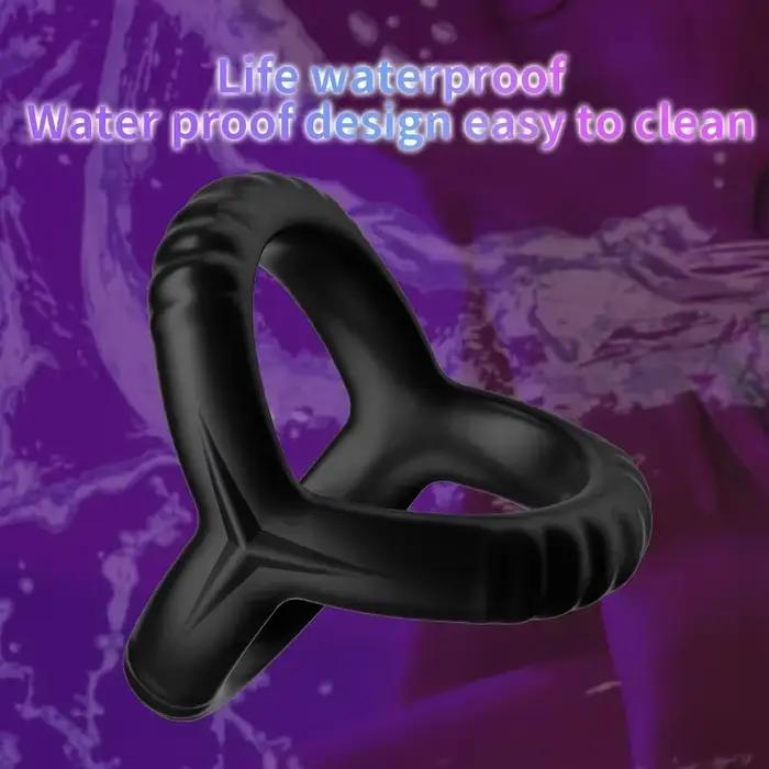 Anneau de pénis en silicone pour poète, anneau de coq de sperme, agrandissement du pénis, éjaculation retardée, jouet sexuel masculin, haute qualité, pas cher