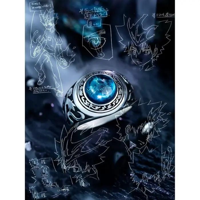 Katekyo Hitman Reborn! Bague Vongola Sky Ring, accessoire d'anime pour hommes et étudiants