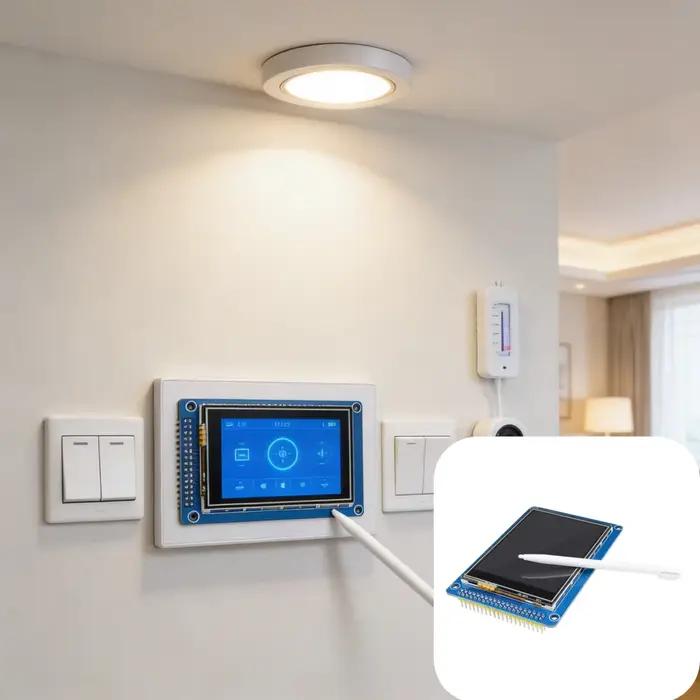 Module d'affichage LCD TFT 3,2 pouces avec écran tactile, résolution 320x240, compatible avec les cartes de développement STM32
