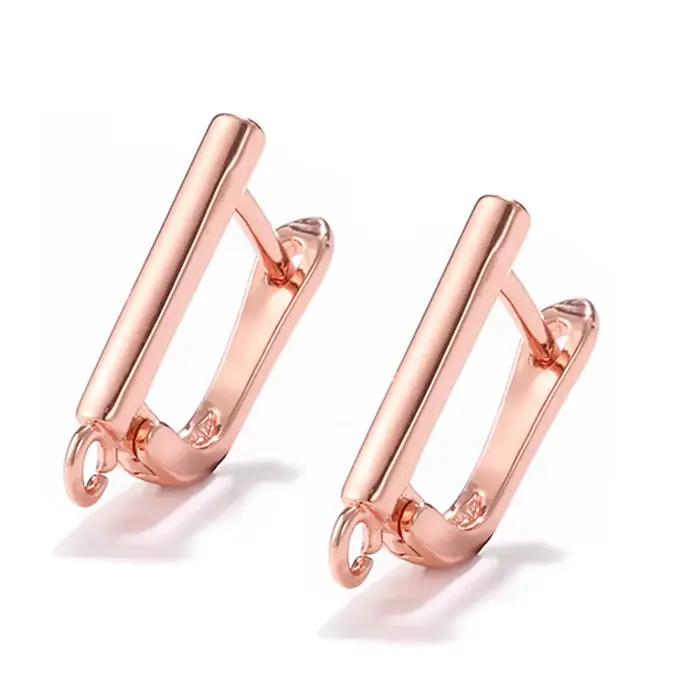 PeFête in-Boucles d'oreilles en laiton pour femmes, accessoires de bijoux pour bricolage, fournitures faites à la main, boucles d'oreilles Kpop, accessoires de bijoux, nouveau