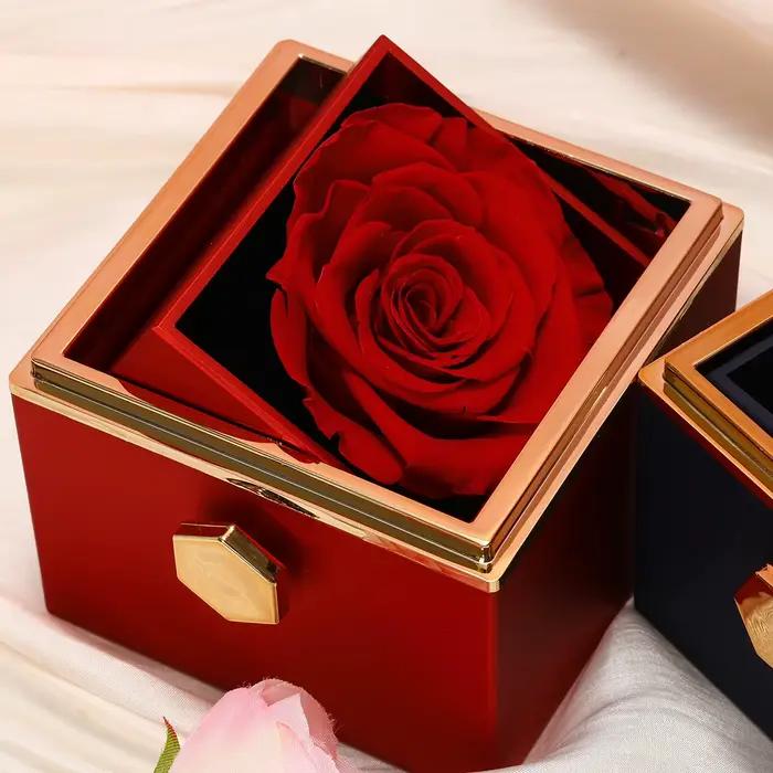 Fleur éternelle cachée bijoux coffret cadeau coeur épée Couple colliers conservation donner des cadeaux pour copines femme femmes couple