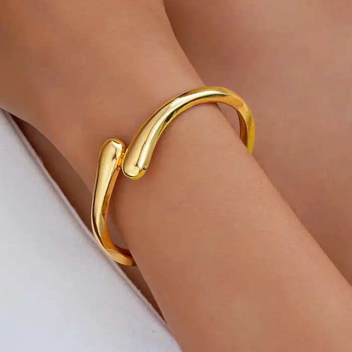 Bracelet Simple en forme de larme pour femmes