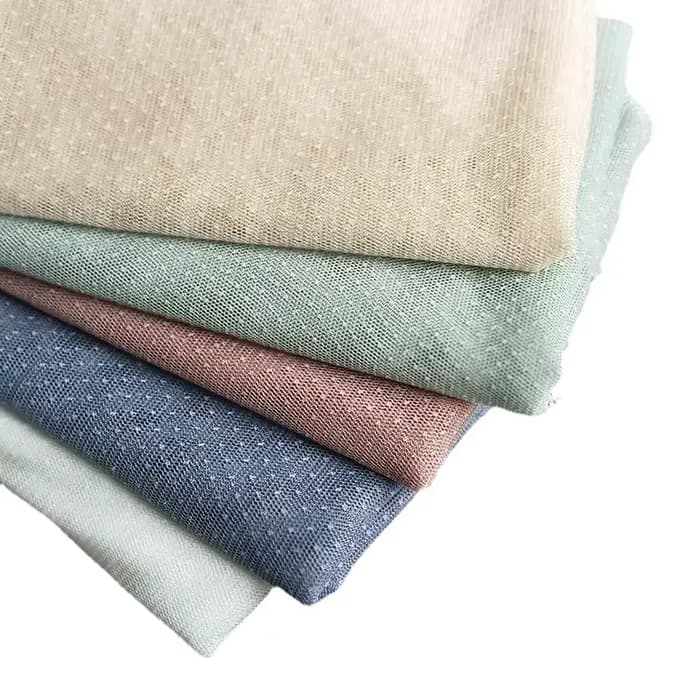 Tissu en filet de tulle à petits points ronds, jupe moelleuse, robe pour enfants, robe en maille bricolage, accessoires de conception, tissu de fond photo
