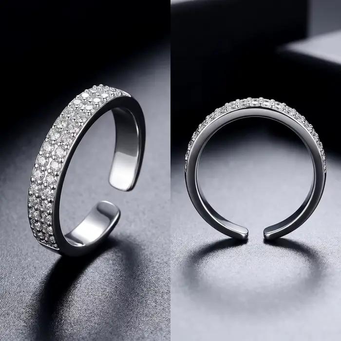 Nouvelle bague en argent sterling 925 pour femme, bijoux simples pour fiançailles, mariage, cadeaux d'anniversaire, mode, fête, vente en gros