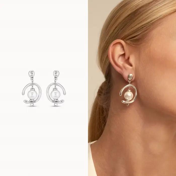 Boucles d'oreilles circulaires rétro élégantes, accessoires d'oreille de bijoux fins pour femmes avec un Design artistique détaillé