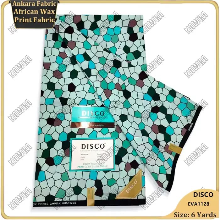 2025 nouveau véritable tissu de cire garanti 100% coton tissu de cire véritable africaine Ankara imprime tissu de cire Style nigérian pagnes disco