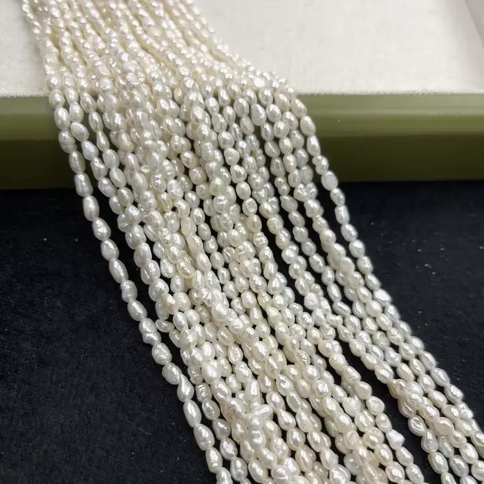 Perles baroques d'eau douce blanches pour bijoux uniques et personnalisables colliers bracelets accessoires DIY femmes occasions spéciales