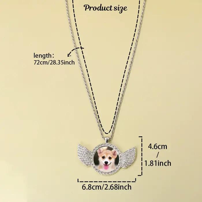 Collier personnalisé avec photo, bijoux élégants et personnalisés pour couples et proches.