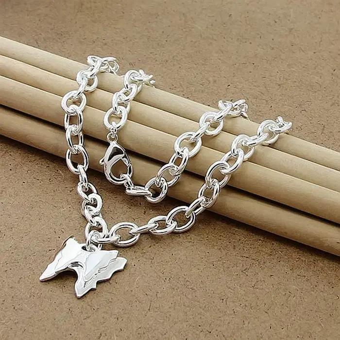 Collier chaîne papillon en argent Sterling 925 pour femmes, bijoux à la mode, mignon, gracieux, romantique, cadeaux d'anniversaire