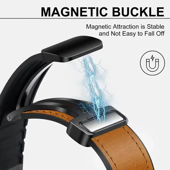 Bracelet magnétique pour Omega X Swatch Joint MoonSwatch, Bracelet en Silicone pour TicWatch2 Realme, accessoires de Sport