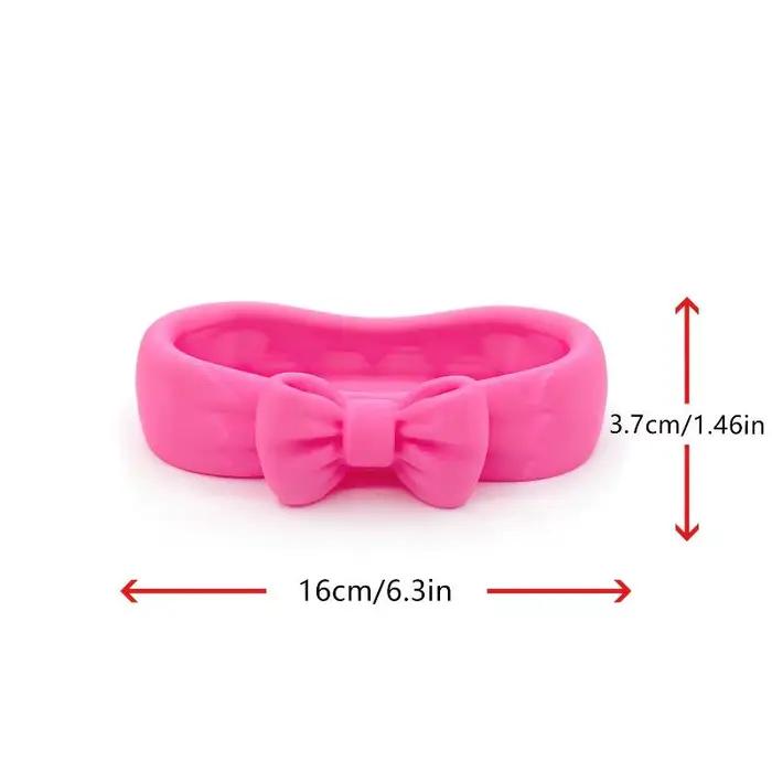 Plateau de rangement pour bijoux avec joli nœud décoratif, lisse, grande capacité, organisateur de voyage portable pour la vanité, les bijoux et les cosmétiques