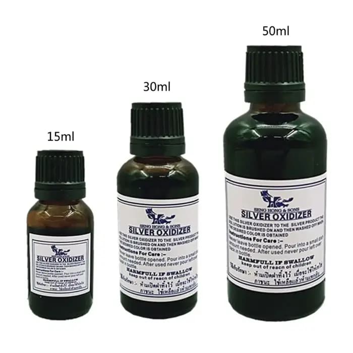 Solution d'oxydant en argent Gel noirci