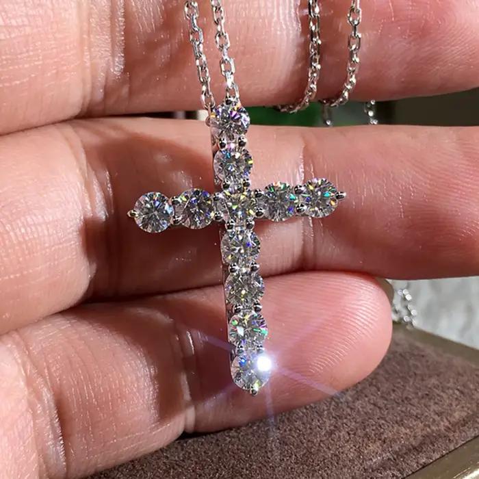 CAOSHI – collier croisé esthétique pour femmes, charmant, zircone, accessoires de fête, personnalisés, bijoux féminins, vente en gros, en vrac