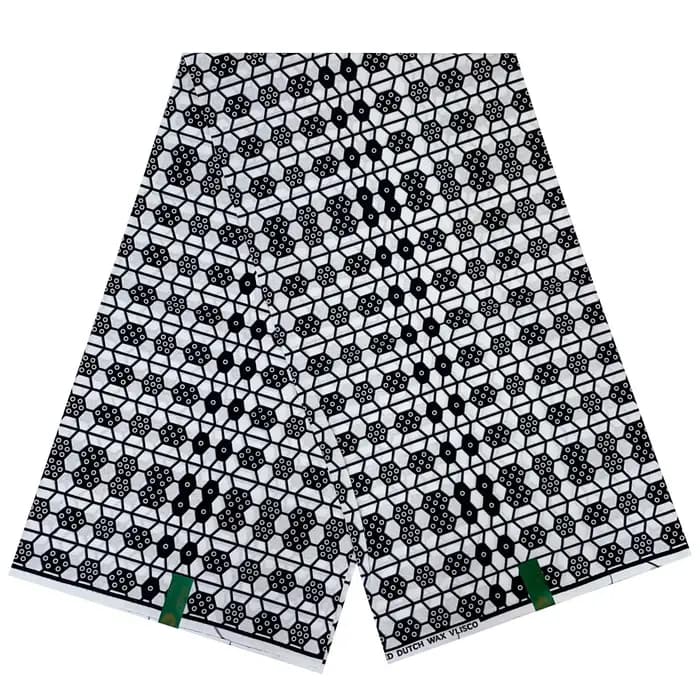 Tissu Africain 100% Coton, Imprimé pour la Couture de Robes, Vente en Gros, 6 Mètres