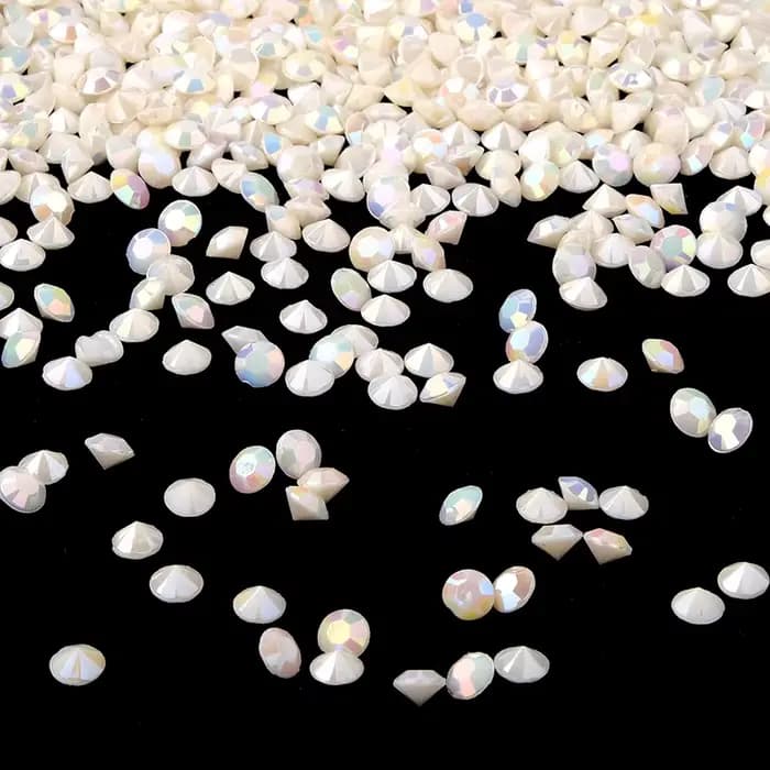 Confettis de table en cristal acrylique