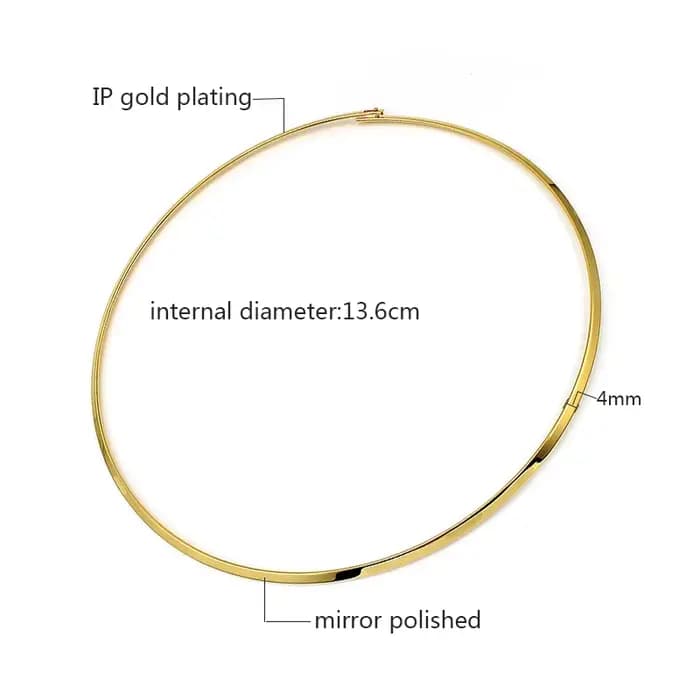Collier ras du cou pour femmes et hommes