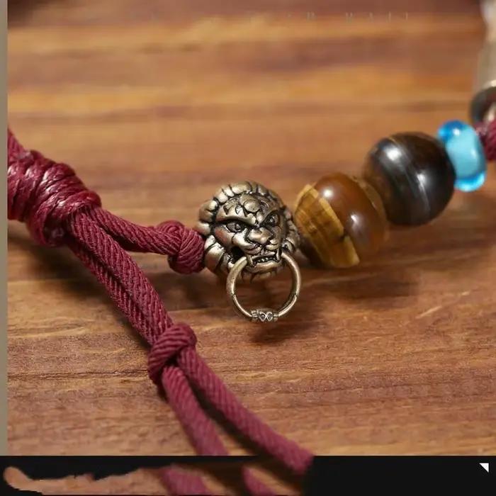 Collier et bracelet de la série thématique Jing Yuan de Mihoyo/Star Rail, style cool et élégant, accessoires au design original