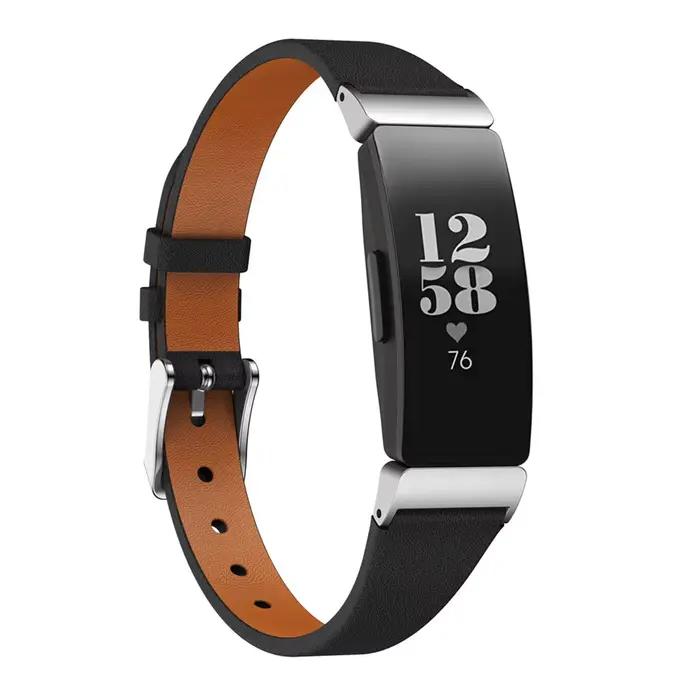 Bracelets en cuir de mode pour Fitbit Inspire/Inspire HR Bracelet de montre intelligente poignet Bracelet Bracelet de remplacement pour Fitbit Inspire
