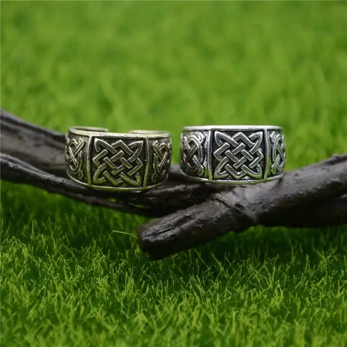 Bague Slavic Star of Russia Symdangers pour hommes et femmes, oral alière réglable, Vintage, SvarAustin