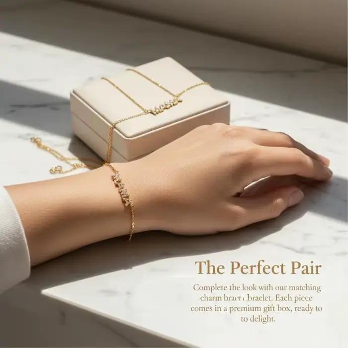 Bracelet MAMA plaqué or pour femmes, charme en zircon, bijoux minimalistes tendance pour la fête des mères